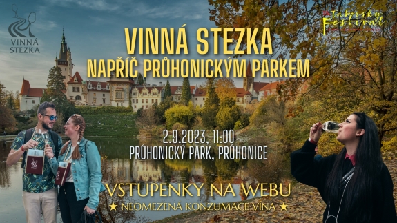 Autobusem z Tábora do Průhonického parku za skvělým vínem
