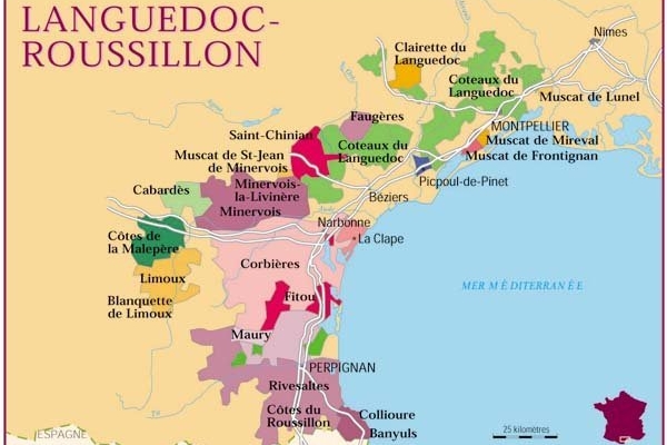 Languedoc Roussillon - to nejlepší z Jižní Francie